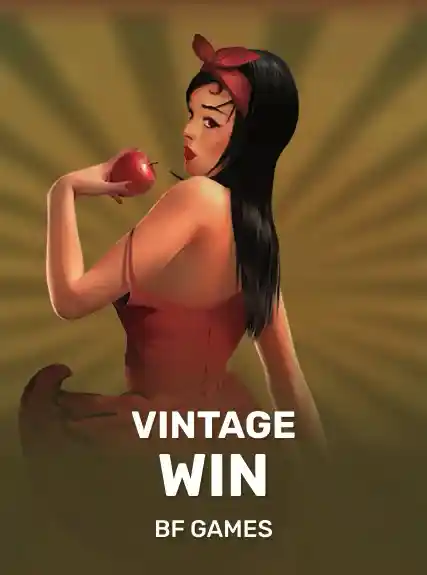 Vintage Win game tile