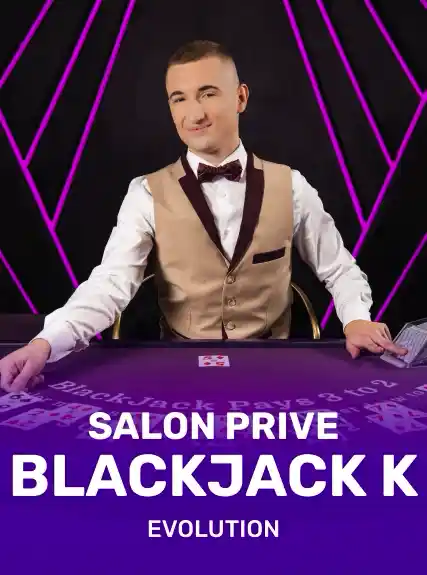 Salon Prive Blackjack K game tile